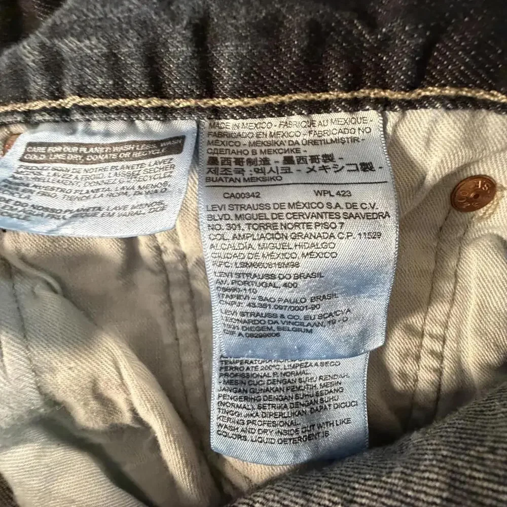 Levi's 501 Original Fit Men's Jeans W40‎ L30 #829